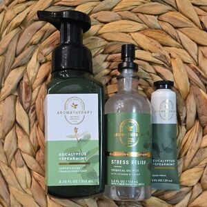 Bath & Body Works Eucalyptus Spearmint Set